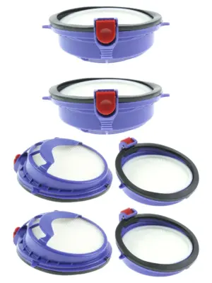 2-Pack HEPA Motor Filter for Dyson DC25 and DC25i Vacuum Cleaners