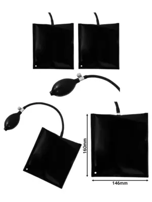 2-Pack Inflatable Appliance Lifter Air Wedge Bags – Shock Absorber