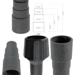 2‑Pack Karcher Dust Extractor Multi‑Adapter Reducer Kit