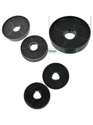 2‑Pack Logik Cooker Hood Carbon Filter for L60CHDG14 & L90CHDX17
