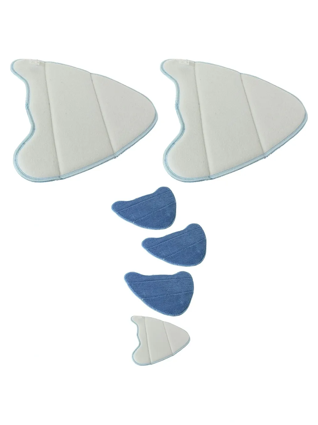 2 Pack Microfibre Mop Pads for Vax Steam Cleaner – Reusable Washable