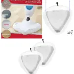2 Pack Microfibre Pads for Pifco Steam Mop PS001 – 6/10/12‑in1