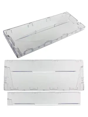 2-Pack Plastic Front Drawer Handle for Ariston Fridge/Freezer