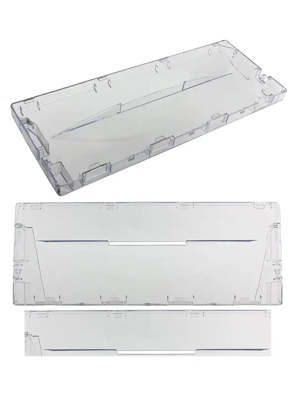 2-Pack Plastic Front Drawer Handle for Ariston Fridge/Freezer