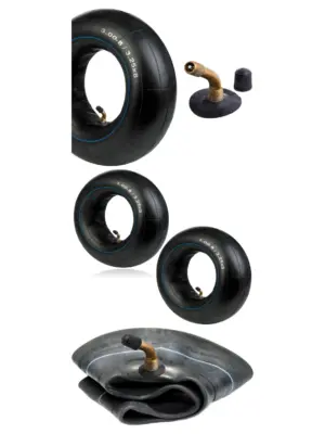 2 Pack Pneumatic Inner Tubes 3.00x8/3.25x8 for Trailer & Scooter Carts