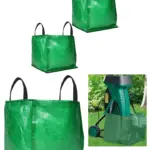 2-Pack Reusable 120L Garden Shredder Compost Bag – 45x45x60cm
