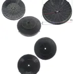 2-Pack SIA Active Carbon Cooker Hood Filter for Vent Extraction
