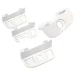 2‑Pack Sliding Door Guide Bracket for Stove, Fridge & Freezer