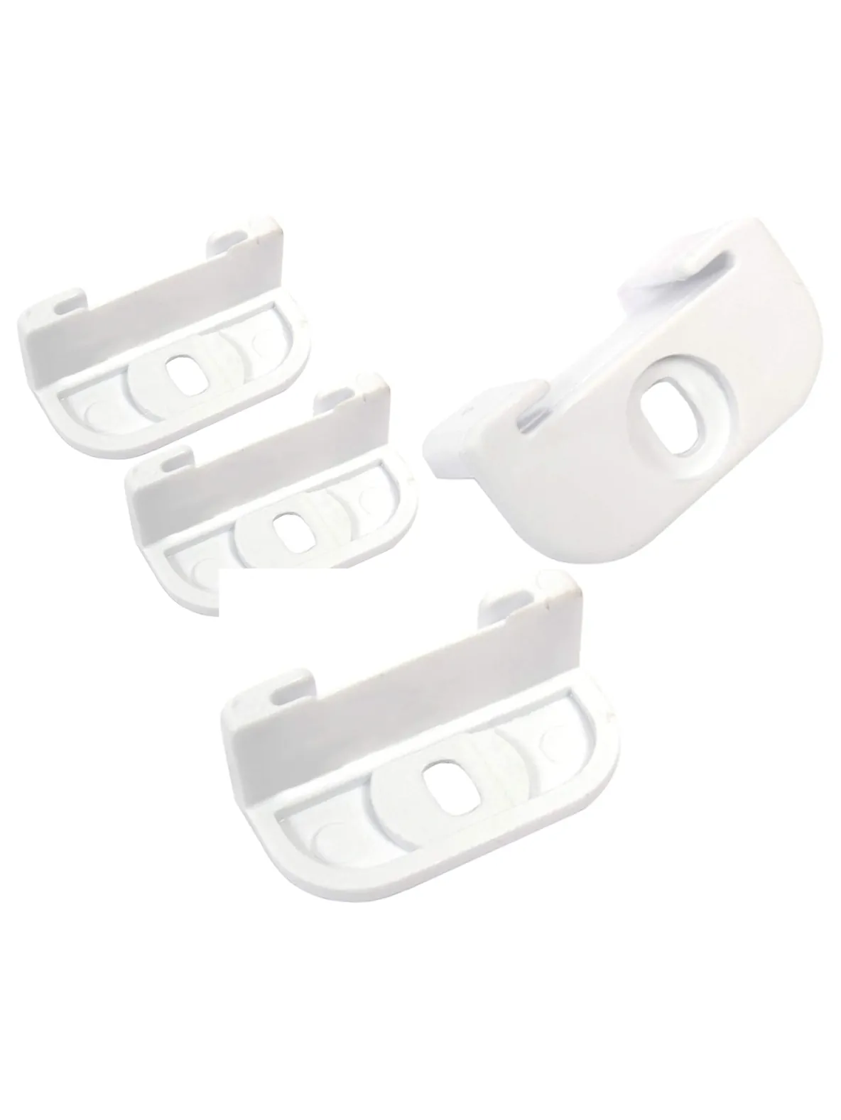 2‑Pack Sliding Door Guide Bracket for Stove, Fridge & Freezer