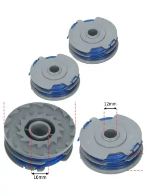 2‑Pack Twin Line & Spool Set for Ozito Garden Trimmer/Strimmer