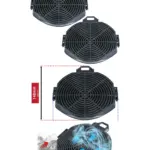 2-Pack Universal SIA CHA17 Cooker Hood Filter for CHF60/CH61/CH91