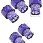 2-Pack Washable HEPA Filter for Dyson V10 & V12 Cyclone Vacuum