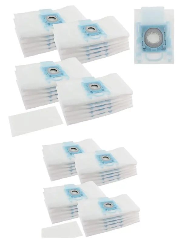 20 Cloth Dust Bags for Siemens Vacuums + 4 Filters & Fresh Tabs