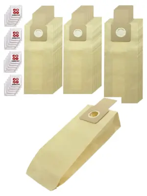 20 Double‑Wall Dust Bags for Sanyo Vacuums + 20 Freshener Tabs