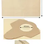 20 Pack 20L Dust Bags Compatible with Sealy Swan TruVox Vacuum