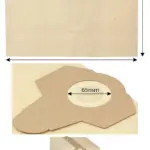 20 Pack 20L Dust Bags for Delonghi Challenge Xtreme Vacuum Cleaner