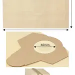 20 Pack 20L Replacement Dust Bags for LG Goblin JCB Vacuum