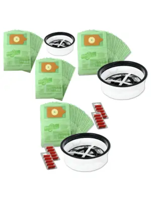 20 Pack Numatic Henry/Hetty/James Vacuum Bags & Filter with Fresheners