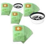 20-Pack Numatic Henry/Hetty Vacuum Bags & Filter – Compatible