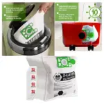 20‑Pack Numatic Henry HVR200/HVX200 Vacuum Bags with Fresheners