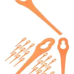 20-Pack Plastic Blades for ALDI Gardenline CGT18KL1 18V Li‑Ion Trimmer
