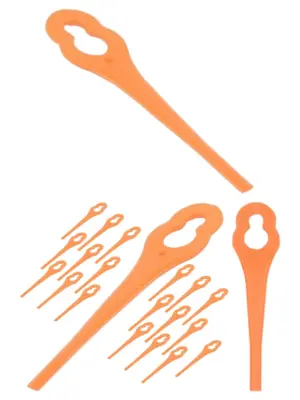 20-Pack Plastic Blades for ALDI Gardenline CGT18KL1 18V Li‑Ion Trimmer