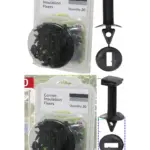 20-Pack PVC Corner Clips for Greenhouse Insulation & Bubble Wrap