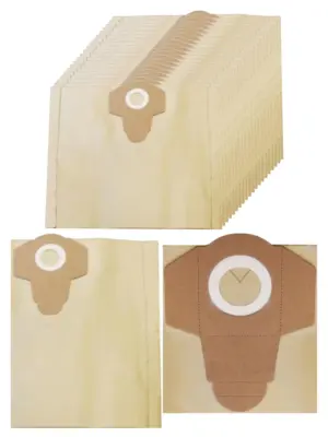 20-Pack Replacement Dust Bags for Hitachi QB35E Vacuum Cleaner