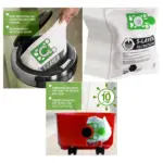 20-Pack Replacement Vacuum Bags for Numatic Henry & Hetty