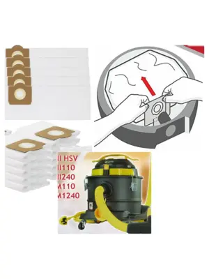 20-Pack V-TUF Mini M Class Vacuum Bags with Fresheners for VTM110