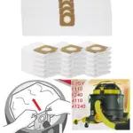 20-Pack V-TUF Mini M Vacuum Dust Bags for VTM110 Extractor