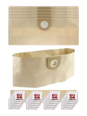 20-Pack VAX PRO V100 Vacuum Bags for Powa Rapide + Fresheners