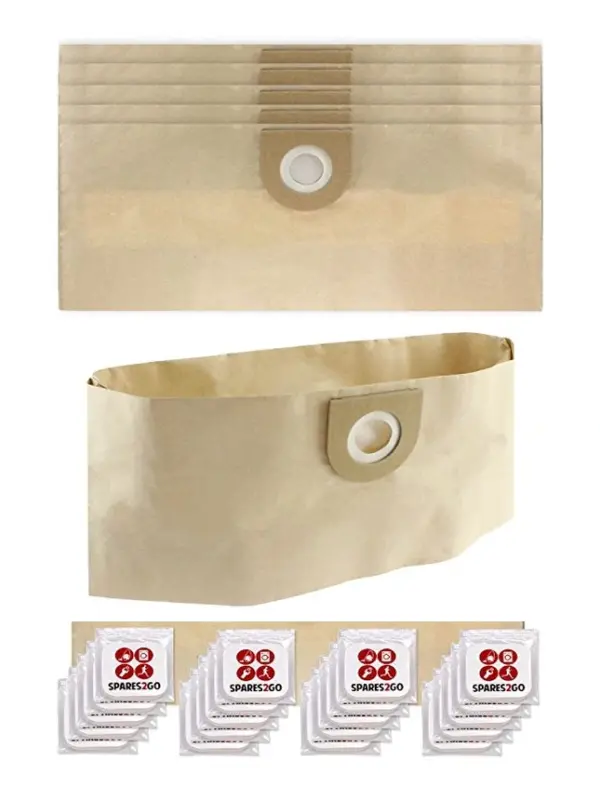 20-Pack VAX PRO V100 Vacuum Bags for Powa Rapide + Fresheners