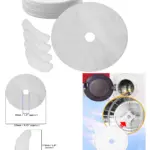 20‑Piece Bush Dryer Cloth Exhaust & Air Intake Filter Kit