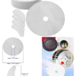 20-Piece ElectriQ Dryer Filter Kit - Exhaust & Intake Cloth Filters