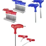 20‑Piece T‑Handle Screwdriver & Hex Allen Set with Metric & SAE Keys + Stand