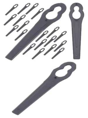 20 Plastic Blades for Flymo E250, Minimo, SX & Sprinter Mowers