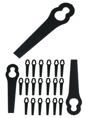 20 Plastic Replacement Blades for Black & Decker GX302/GE700/GR102