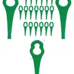 20 Replacement Blades for Qualcast Easi-Lite HoverSafe TrimLite Mowers