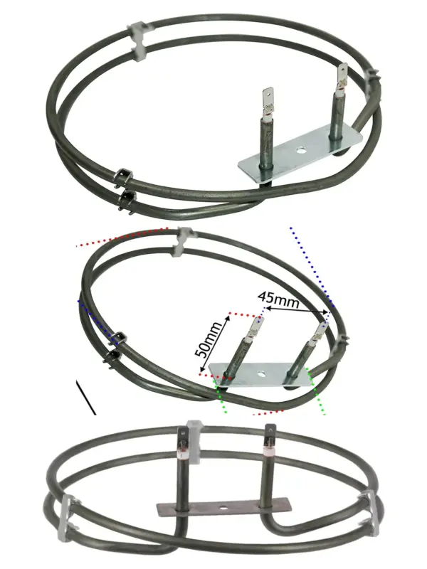 2000W Dual Turn Heating Element for Valor Fan Oven