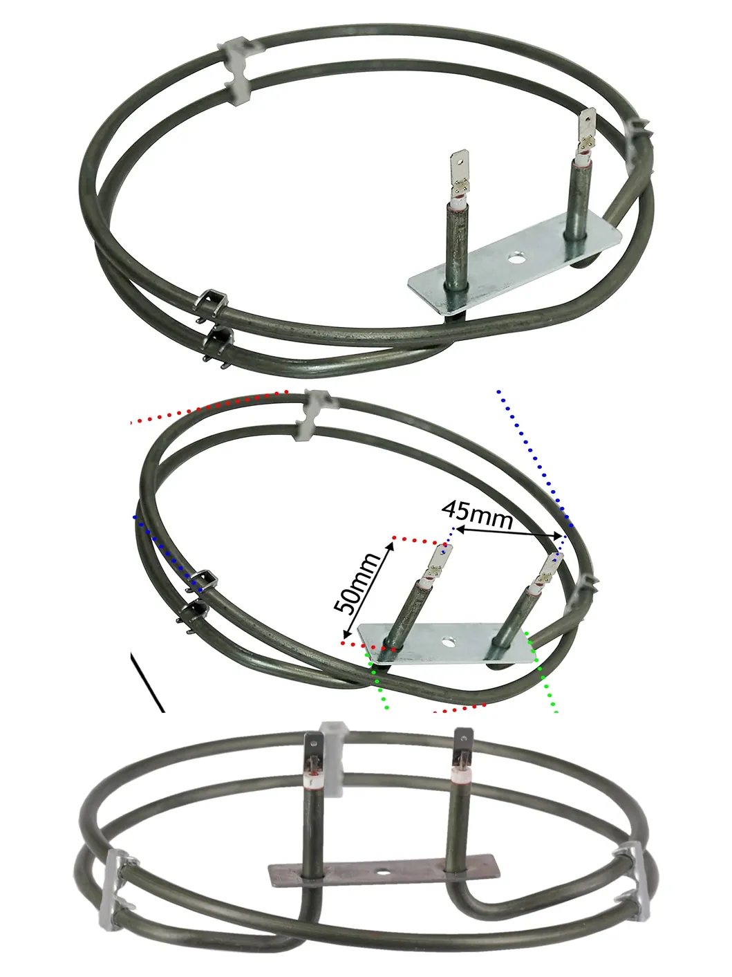 2000W Dual-Turn Heating Element for Waterline Essentials Fan Oven