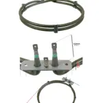 2000W Fan Oven Element – Fits Caple C2230 C2233 C2233BK C2236