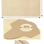 20L Dust Bags for Morphys Richards Macallister Vacuum - Pack of 20