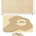 20L Vacuum Dust Bags – Fits DIRT DEVIL, DRAPER & EINHELL
