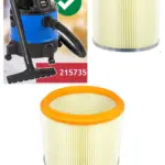 20L Wet/Dry Vacuum Cartridge Filter – Fits Wickes 215735