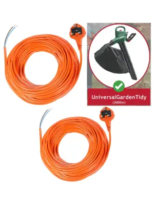 20m 3000W Power Cable for Bosch Universal Garden Tidy Leaf Blower