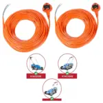 20m Extension Power Cord for Hyundai HYM3200E/3300E/3800E Mower