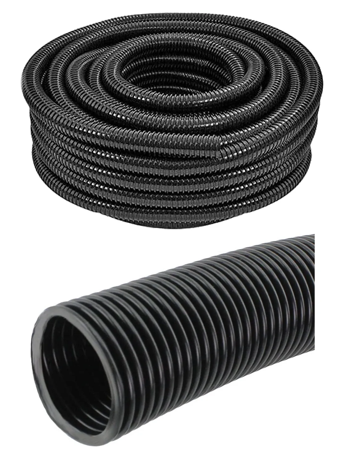 20m Flexible 25mm Corrugated Marine & Pond Pump Hose
