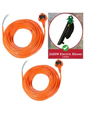 20m Power Cable for Hawksmoor 2600W Leaf Blower