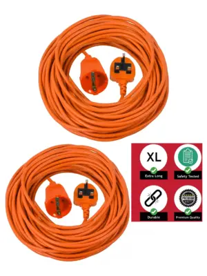 20m Power Cable with UK Plug for Challenge GT2317 & ME1030/ME1031